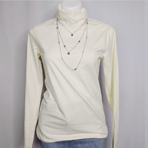 Guide Series (Gander Mt) Cream Turtleneck Top NWT